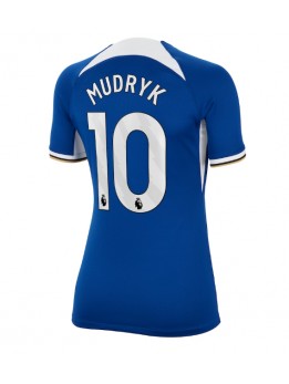 Chelsea Mykhailo Mudryk #10 Heimtrikot für Frauen 2023-24 Kurzarm